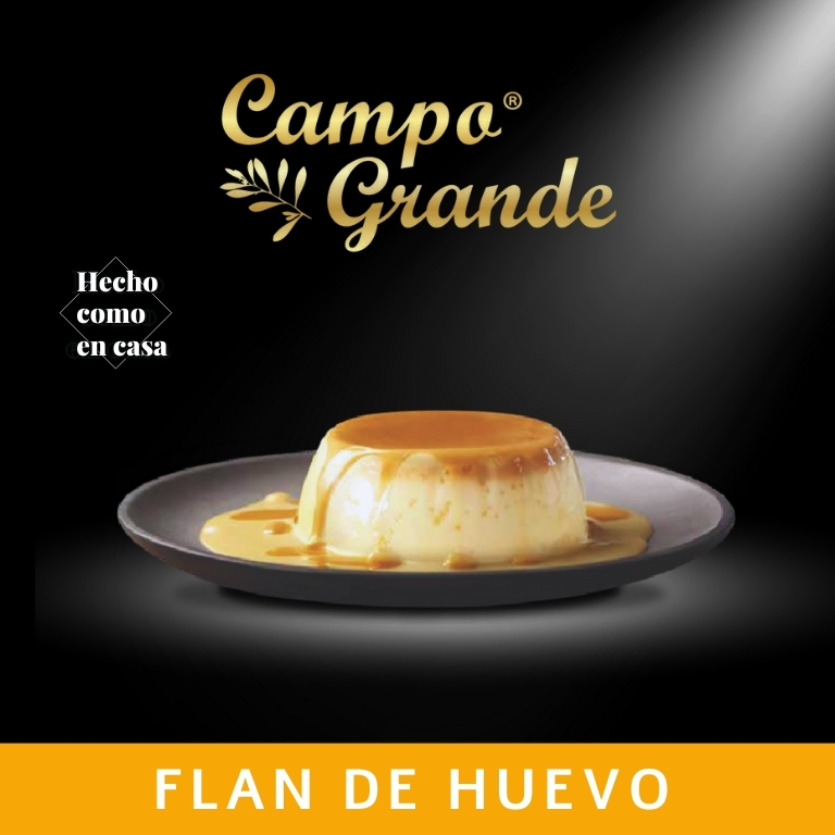 Flan de huevo Campo Grande