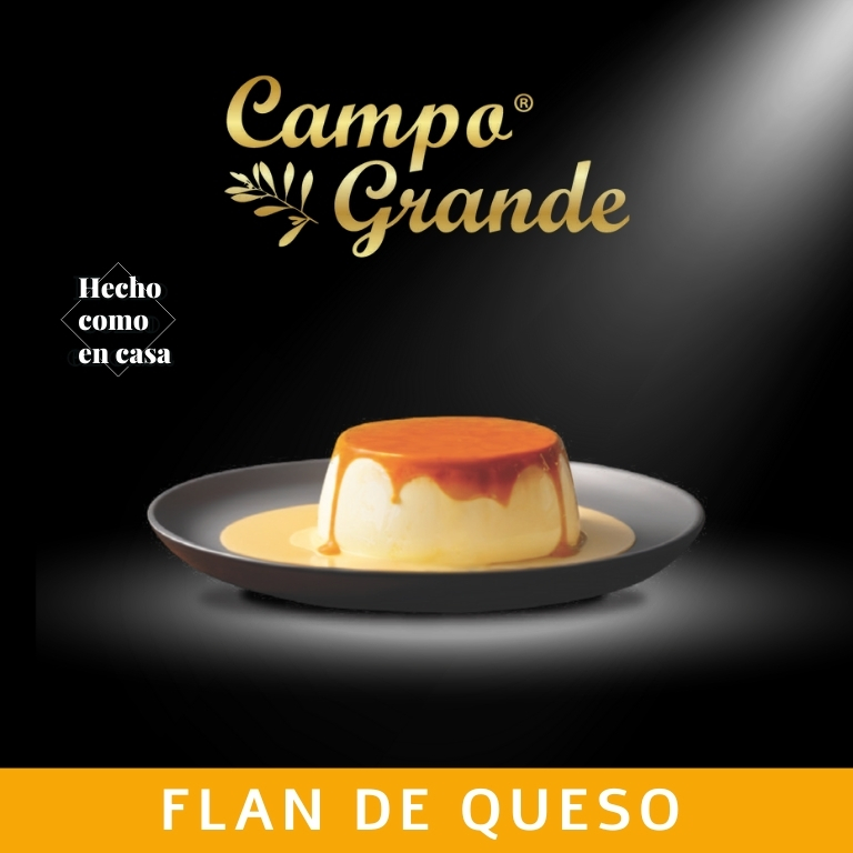 Flan de queso Campo Grande